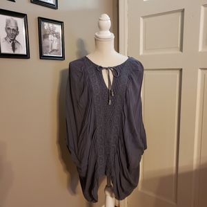 MONORENO Oversized Bat Wing Tunic